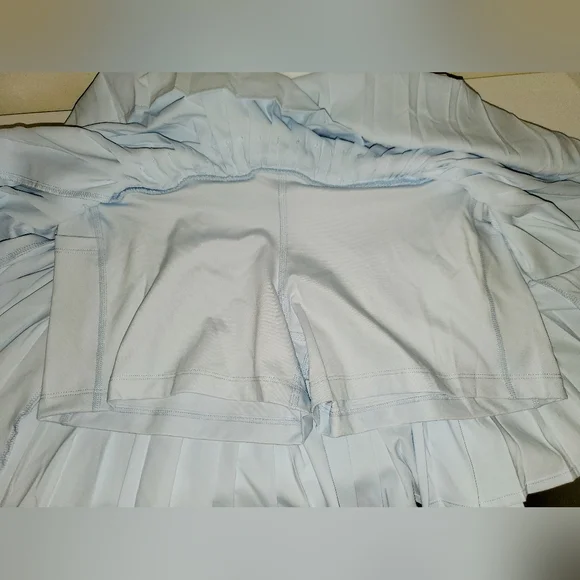 All in Motion Blue Pleated Skater Mini Skort NWT Sizes: S, M, & L - Picture 6 of 9